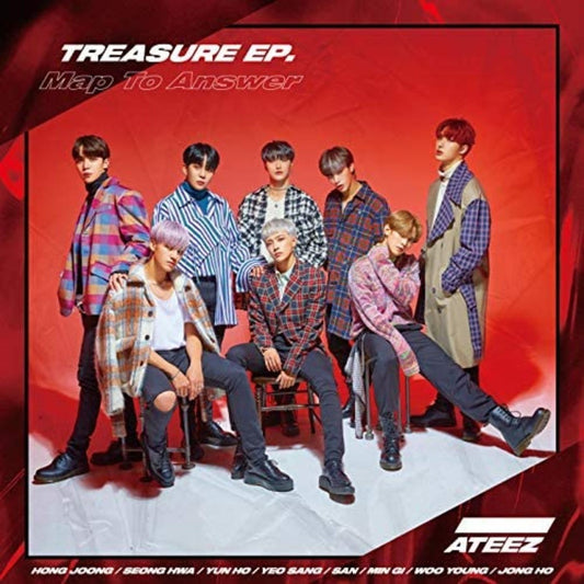 [Japanese Album] ATEEZ - [TREASURE EP.Map To Answer] (Standard Z Ver.)