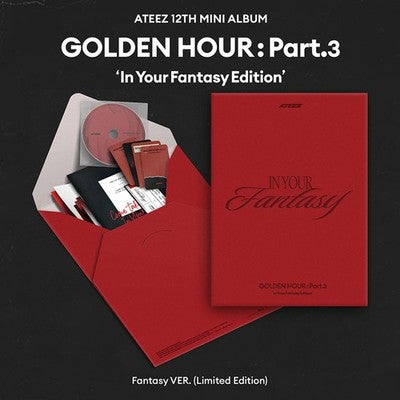 [PRE-ORDER] ATEEZ - 12th Mini Album [GOLDEN HOUR : PART 3] ('IN YOUR FANTASY'] Edition) (LIMITED)