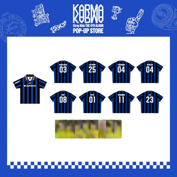 [PRE-ORDER] STRAY KIDS - [KARMA] (POP-UP MD) UNIFORM T-SHIRT