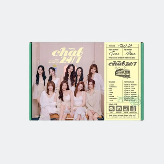 TWICE - JAPAN SEASON'S GREETINGS 2027 [CHAT 24/7]