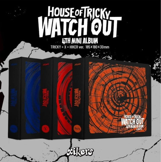 SIGNED xikers - 4th Mini Album [HOUSE OF TRICKY : WATCH OUT]