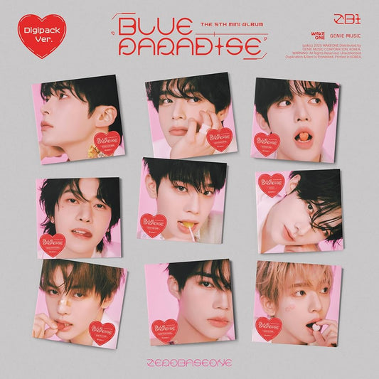 ZEROBASEONE - 5th Mini Album [BLUE PARADISE] (DIGIPACK)