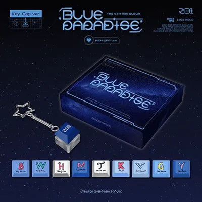 ZEROBASEONE - 5th Mini Album [BLUE PARADISE] (KEY CAP ver)
